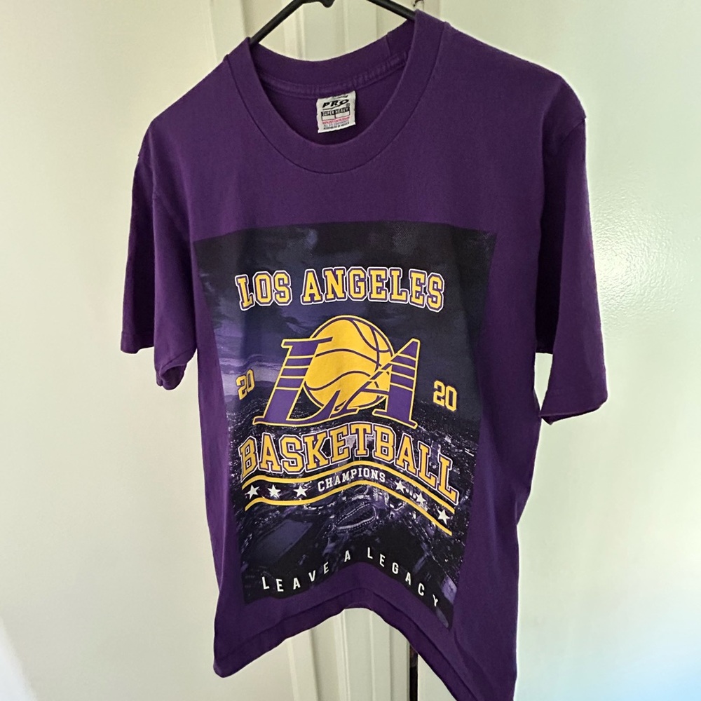 2020 Championship LA Lakers Pro Club Tee